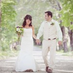 Rustic Backyard New Hampshire Wedding