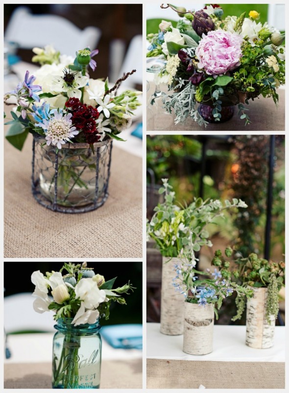 Rustic Wedding Centerpieces - Rustic Wedding Chic