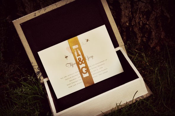 Rustic Style Engagement Party Invitation