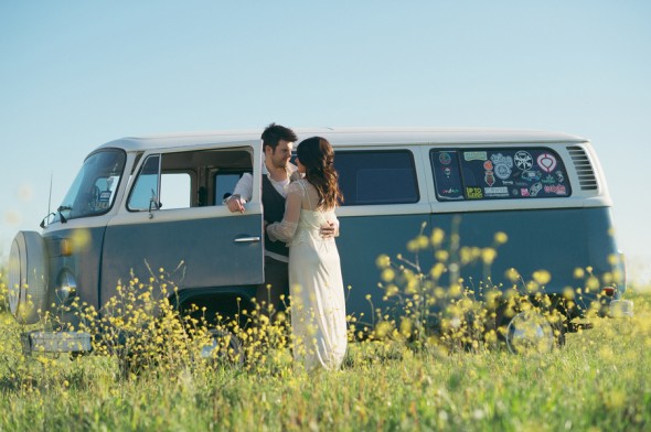 VW Van Wedding