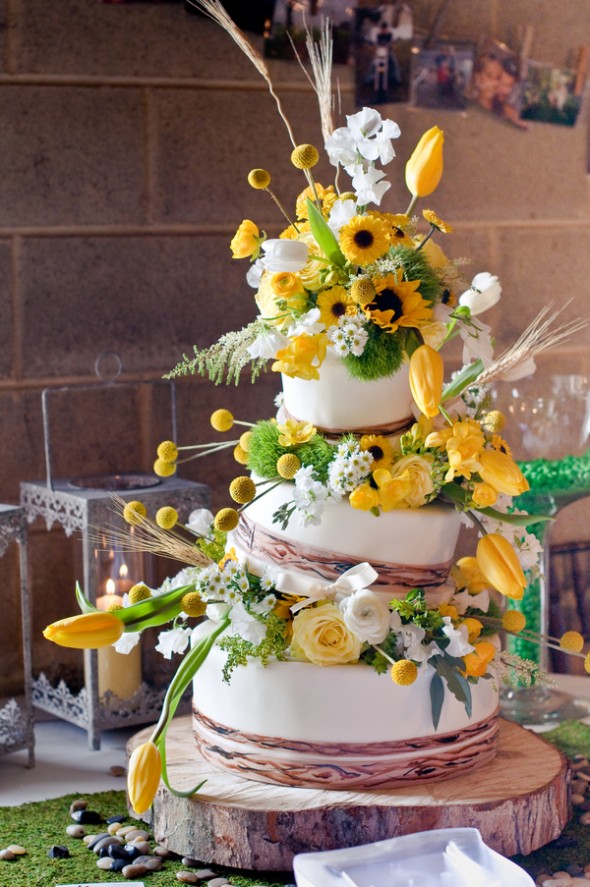 Sunflower Theme Wedding - Rustic Wedding Chic