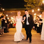Wedding Sparkler Sendoff