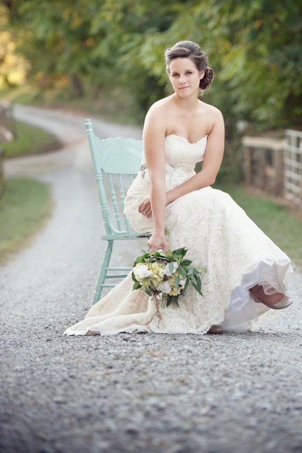 Southern Rustic Chic Bride
