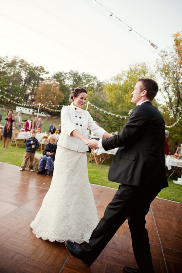 Farm Wedding Dancing