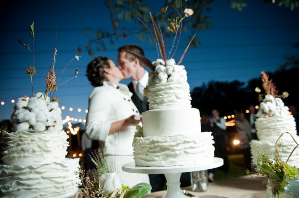 Farm Wedding Cake