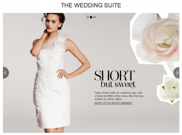 Nordstroms Wedding Suite