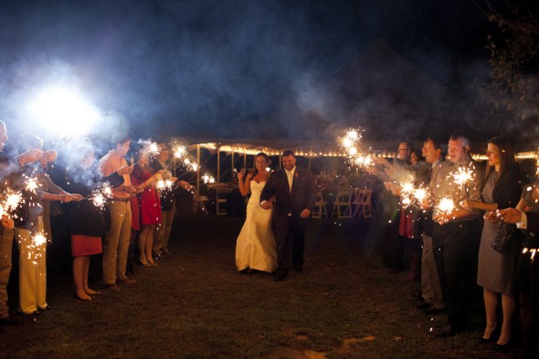 Farm Wedding At Night