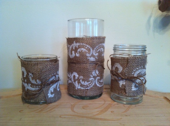 Buralp Wrapped Vases