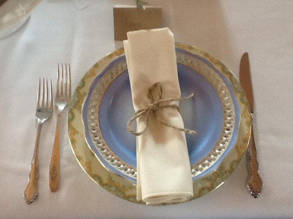 Mixed And Matched Place Settings