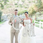 Letter Prop At Wedding