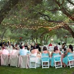 Outdoor Country Wedding Reception