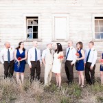 Backyard Style Wedding Party