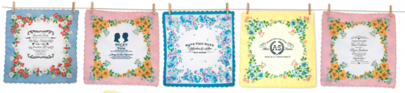 Handkerchief Wedding Invitations