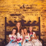 Vintage Bride & Flower Girls