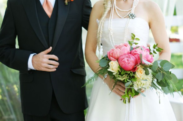 Vintage Wedding Bouquet Idea