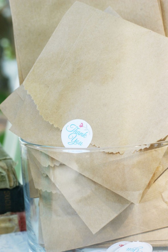 Paper Bag Wedding Favors