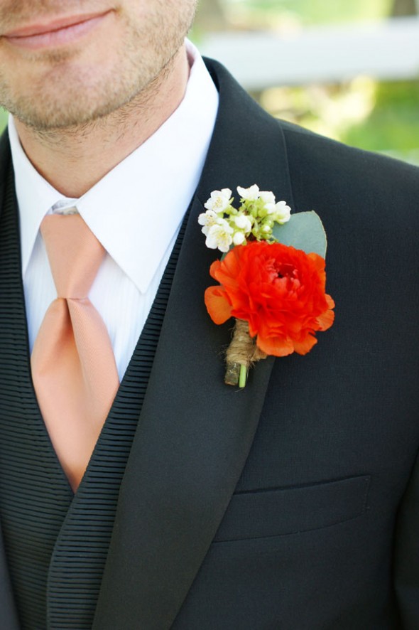 Vintage Wedding Boutonniere
