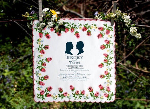 Handkerchief Invitation