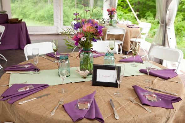 Burlap Tablecloth
