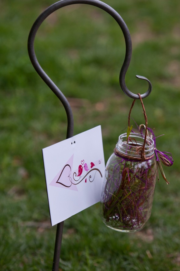 Hanging Mason Jars