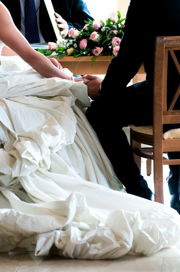 Rustic Wedding Ceremony In United Kingdom