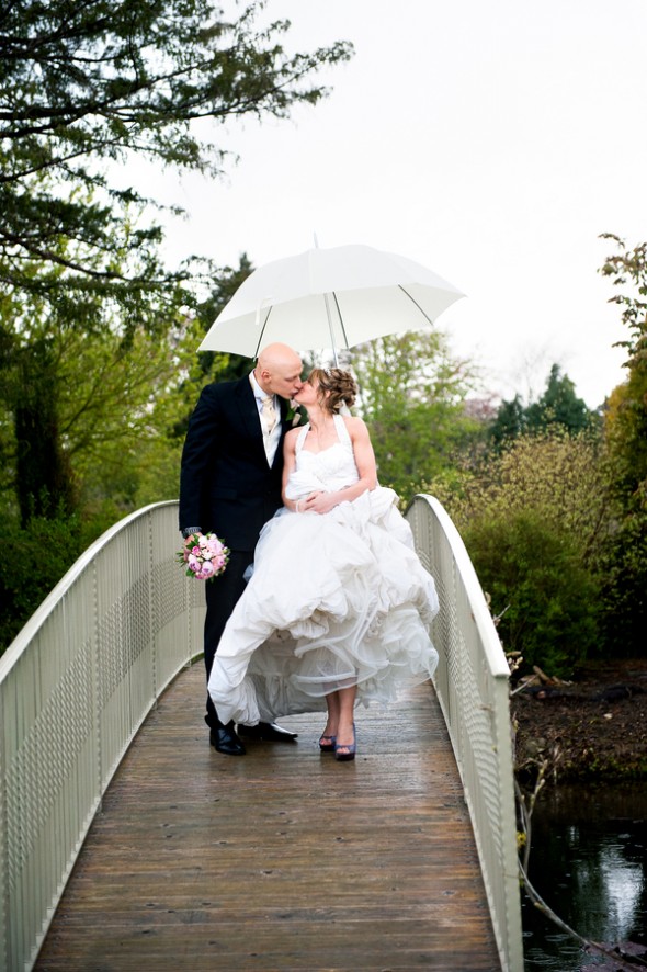 Rustic Rainy Wedding