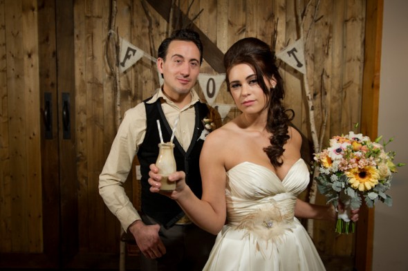 Root Beer Float Themed Wedding