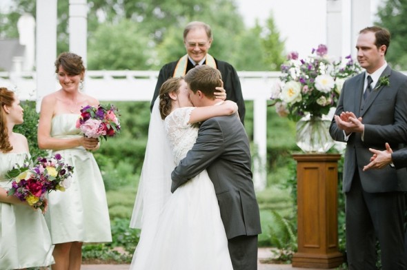 Wedding Ceremony Outside In Chapel Hill NC