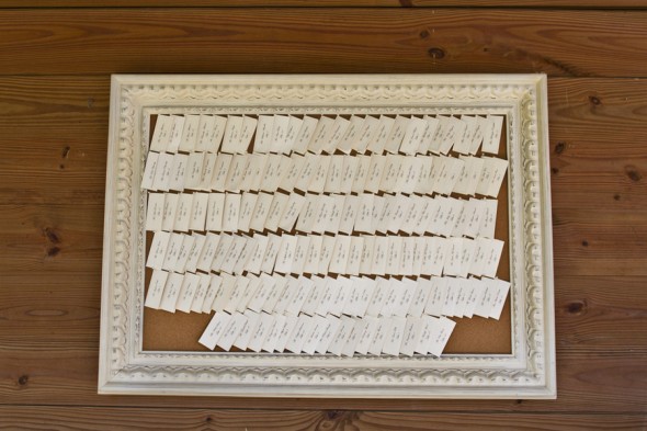 Cork board Place Cards
