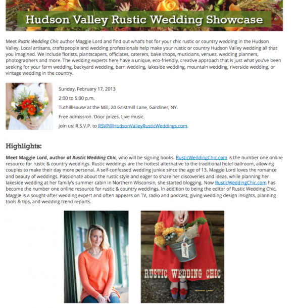 Hudson Valley Rustic Wedding Showcase