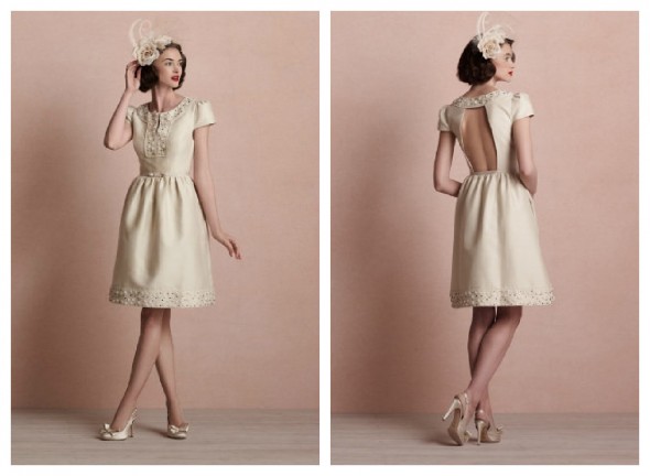 champagne-color-wedding-dress