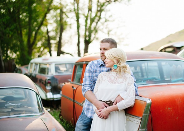 Chic Country Engagement
