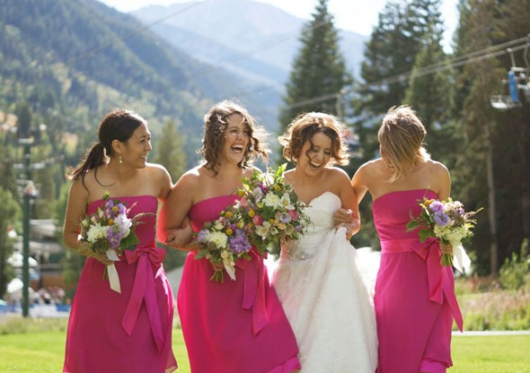 Bright Pink Bridesmaid Dress bright-pink-bridesmaid-dress