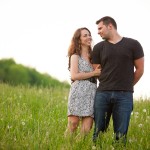vermont rustic engagement session