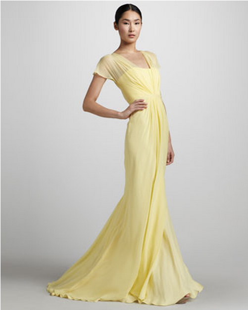 Yellow Wedding Gown Trend