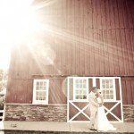 Wisconsin rustic country wedding in barn