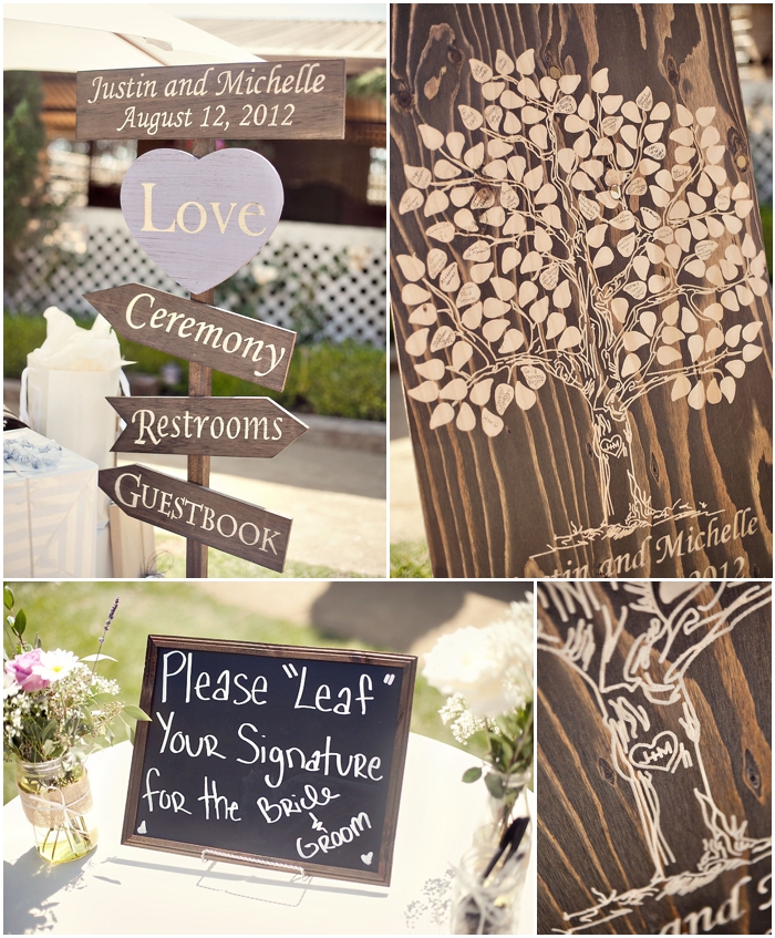 Orange  County Wedding signage California Rustic rustic   Wedding Rustic Chic