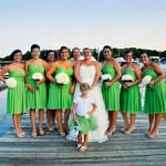 Apple Green Bridesmaid Dresses
