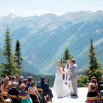 A rustic chic wedding in aspen colorado