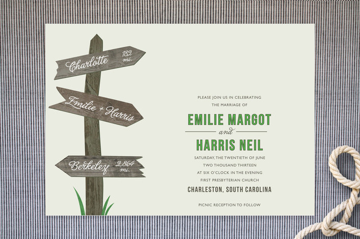 Best winter wedding invitations