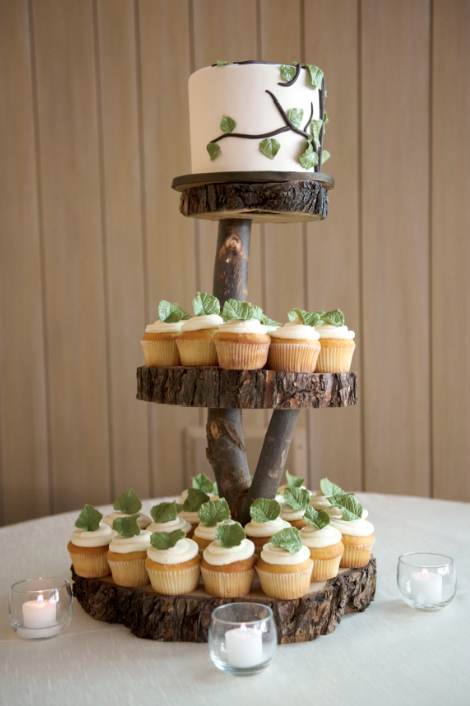 Wood Cupcake Stands