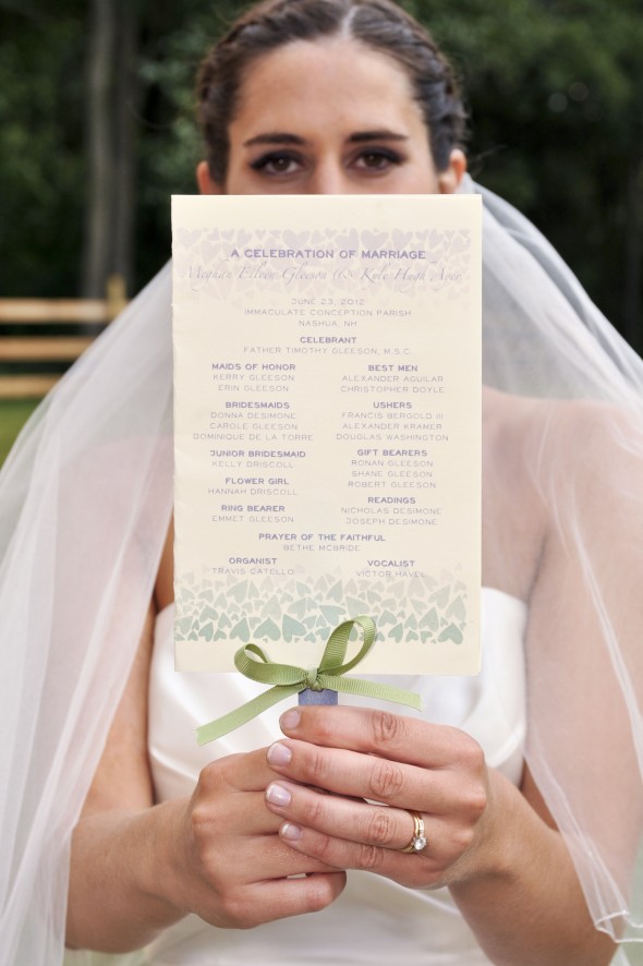 Farm Wedding Program