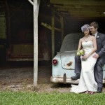 Vintage Backyard Style Wedding
