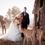 Idaho rustic farm wedding