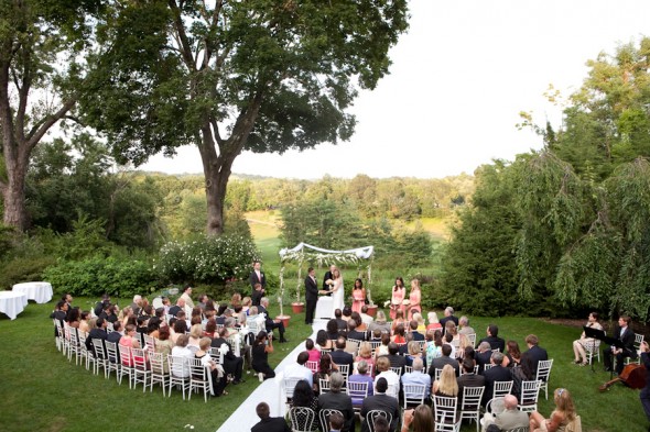 Outdoor wedding new york state