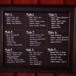 Chalkboard Seating Chart
