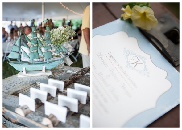 Rustic Place Card Idea