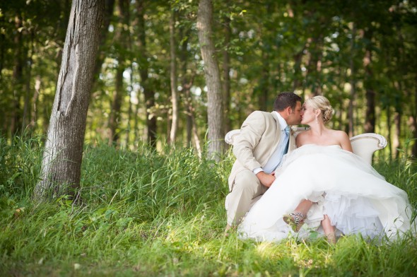 Rustic Wedding At Farm