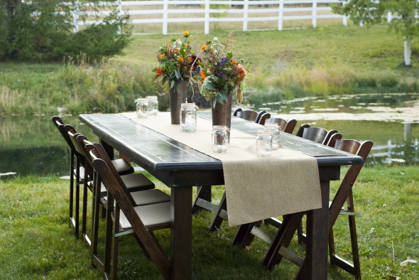 Rustic Wedding Tables