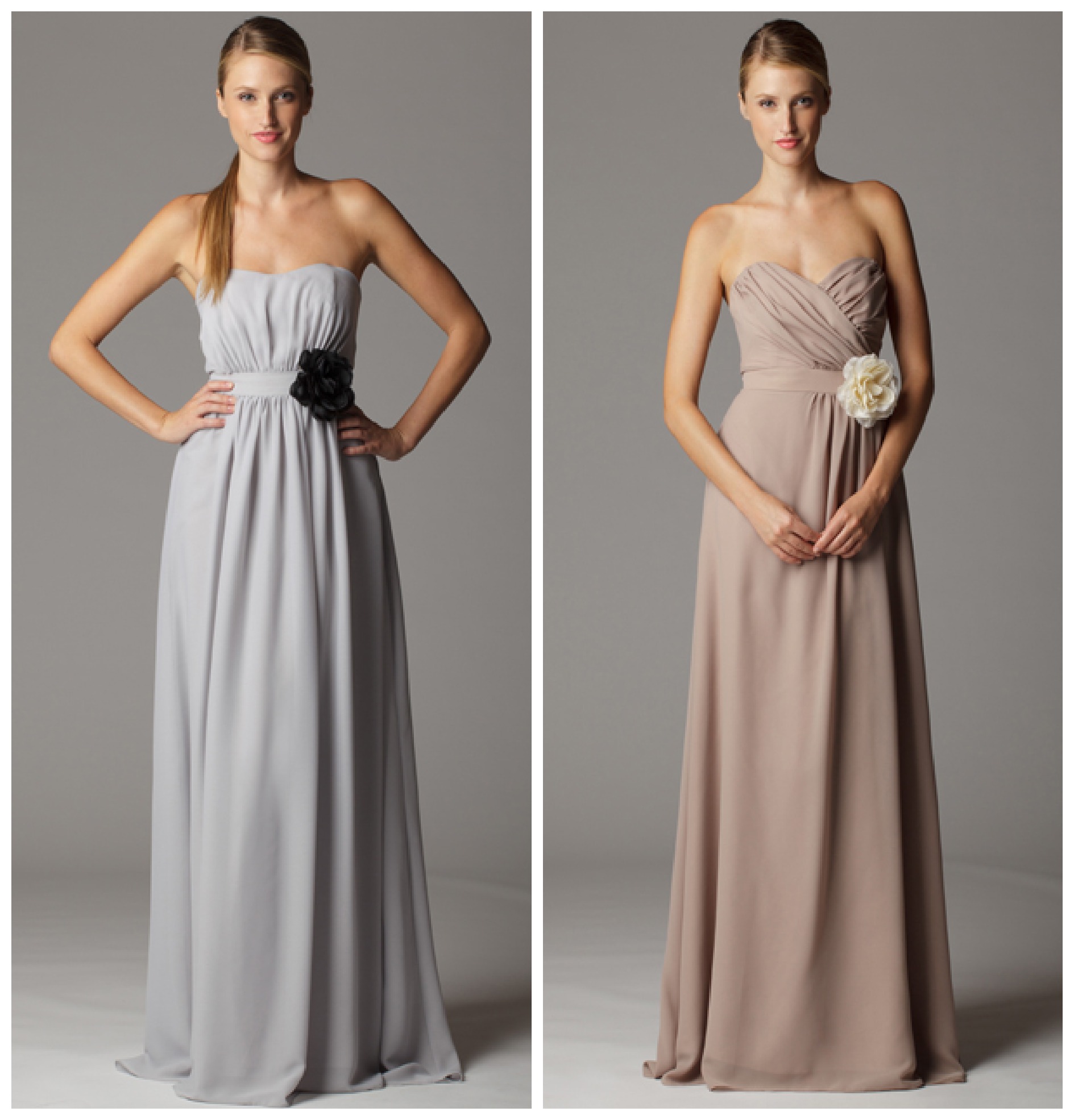 Soft and Flowy Bridesmaid Dresses